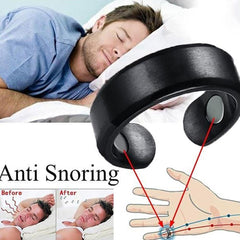 2019 Newly Acupressure Anti Snore Ring Titanium Alloy Treatment Reflexology Anti Snoring Apnea Sleeping Device Promotion Price