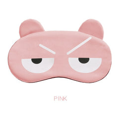 Cotton Cartoon Face Sleep Eye Mask Cute Funny Lovely Eye Cover Sleeping Mask Travel Rest Eye Band Kids Eye shade Patch Blindfold