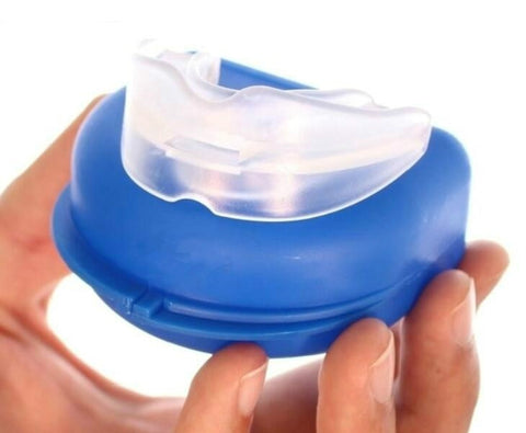 Sleeping Mouth Guard Stop Teeth Grinding Anti Snoring Bruxism with Case Box Sleep Aid Eliminates Snoring Health Care 2018